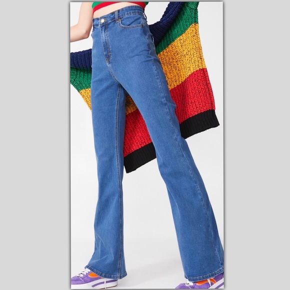 SOLD NWT LAZY OAF RAINBOW LOVE JEANS SIZE 26 - Picture 5 of 6